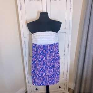 LILLY PULITZER SIZE 0 FOURTH OF JULY DRESS Worn once ADORABLE   PRE OWNED
